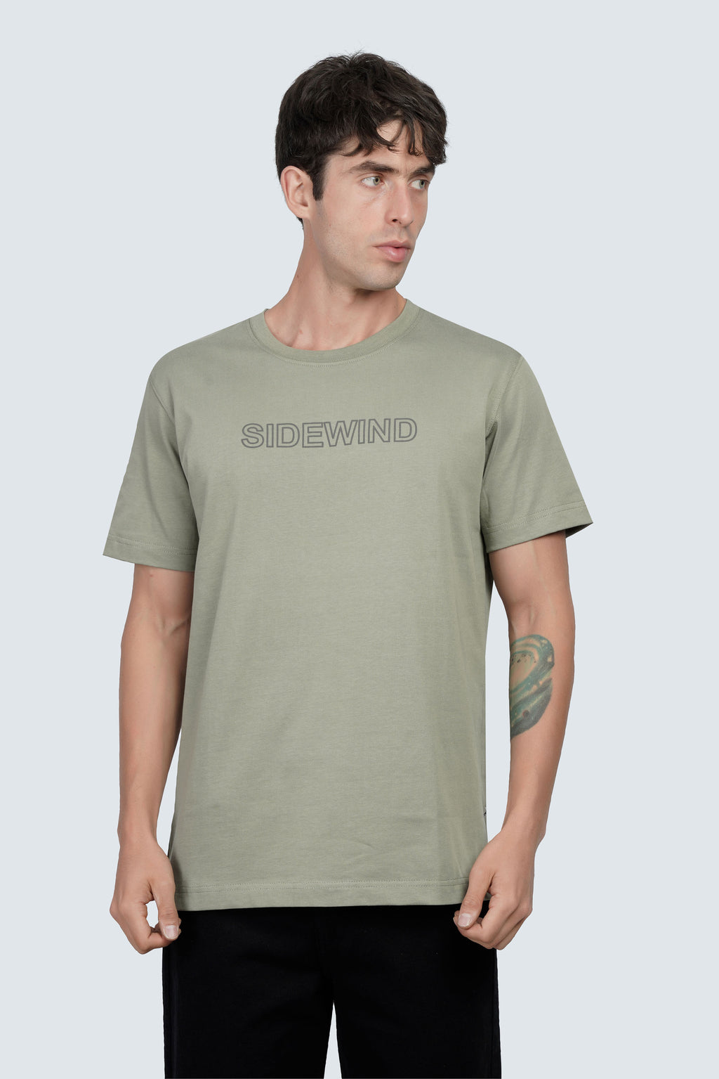SIDEWIND Rose Graphic Tee – Regular Fit