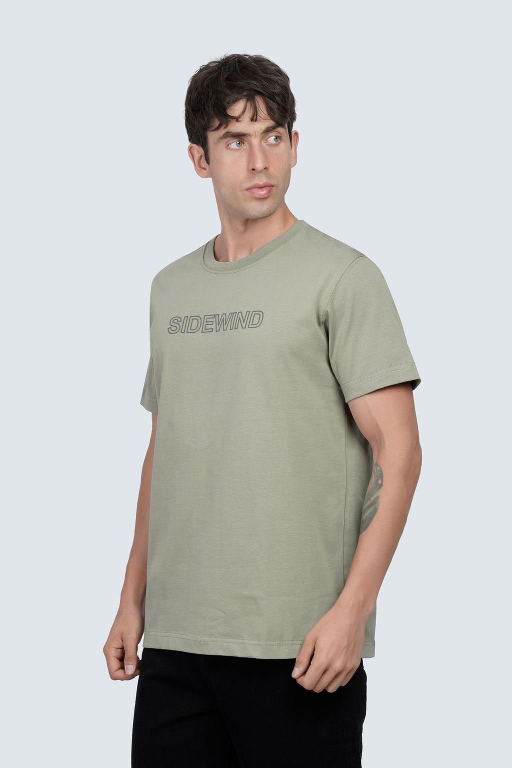 SIDEWIND Rose Graphic Tee – Regular Fit