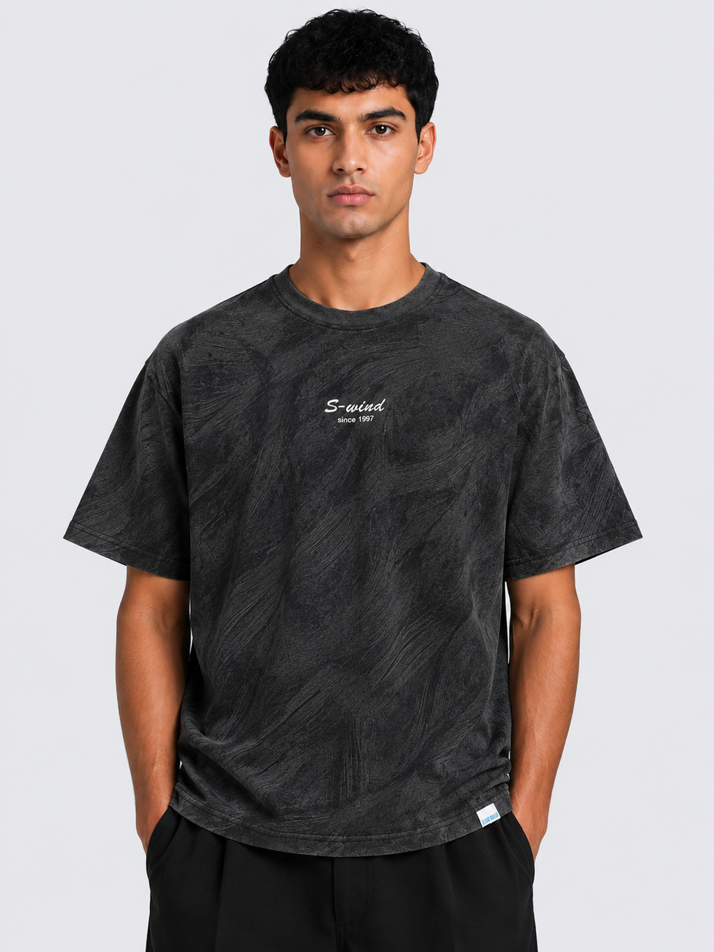Brushstroke Oversized Tee