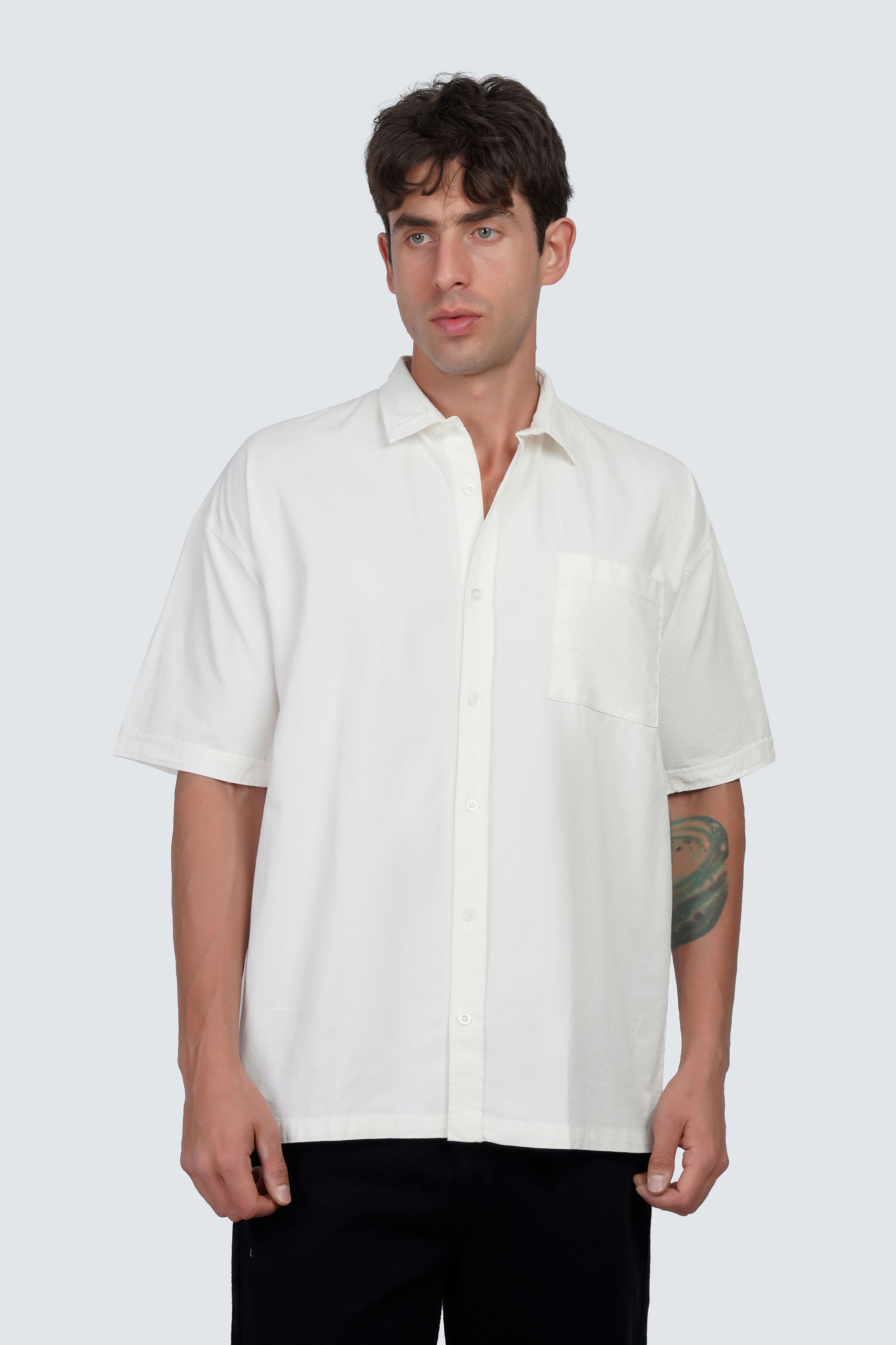 SIDEWIND Gabardine Shirt