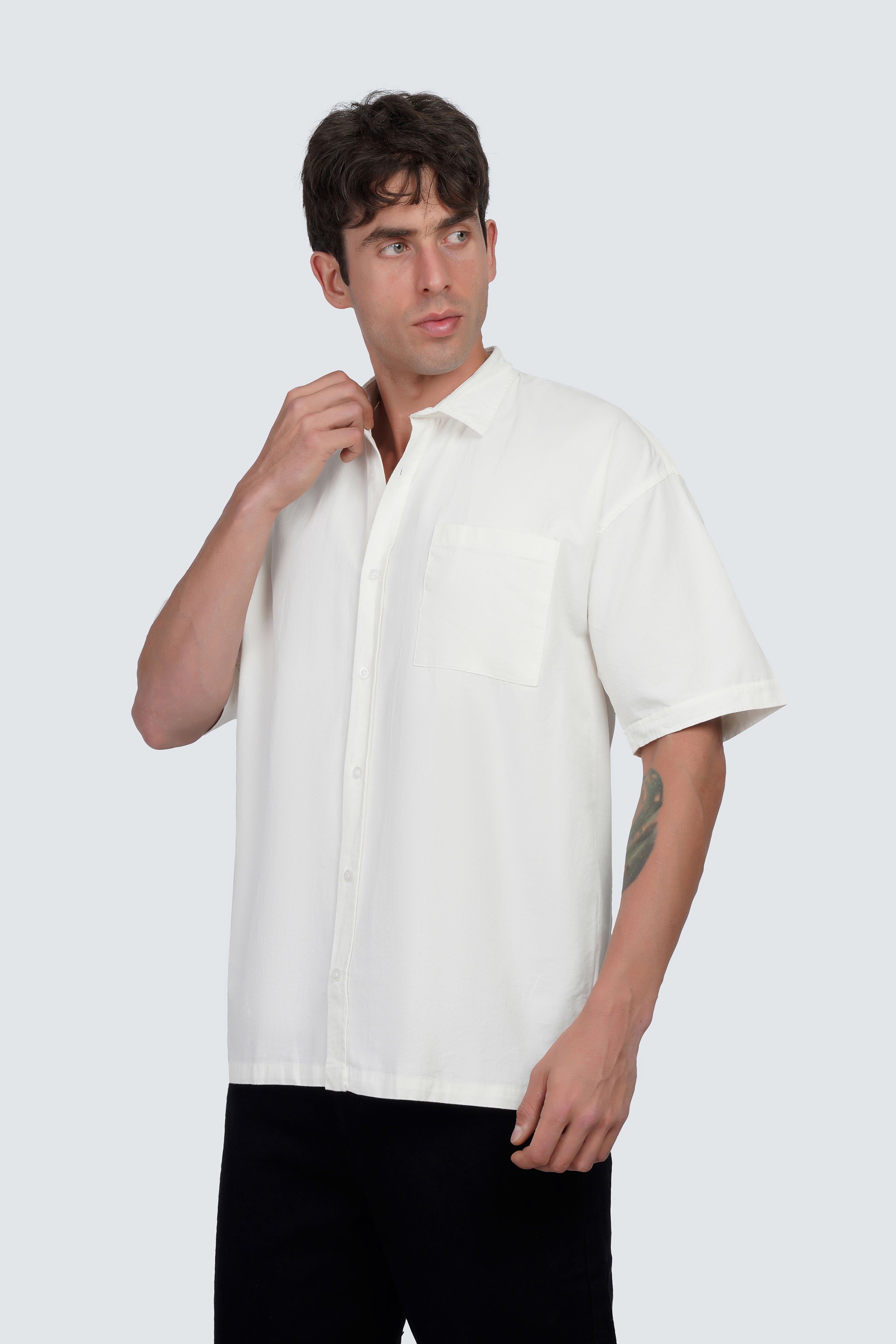 SIDEWIND Gabardine Shirt