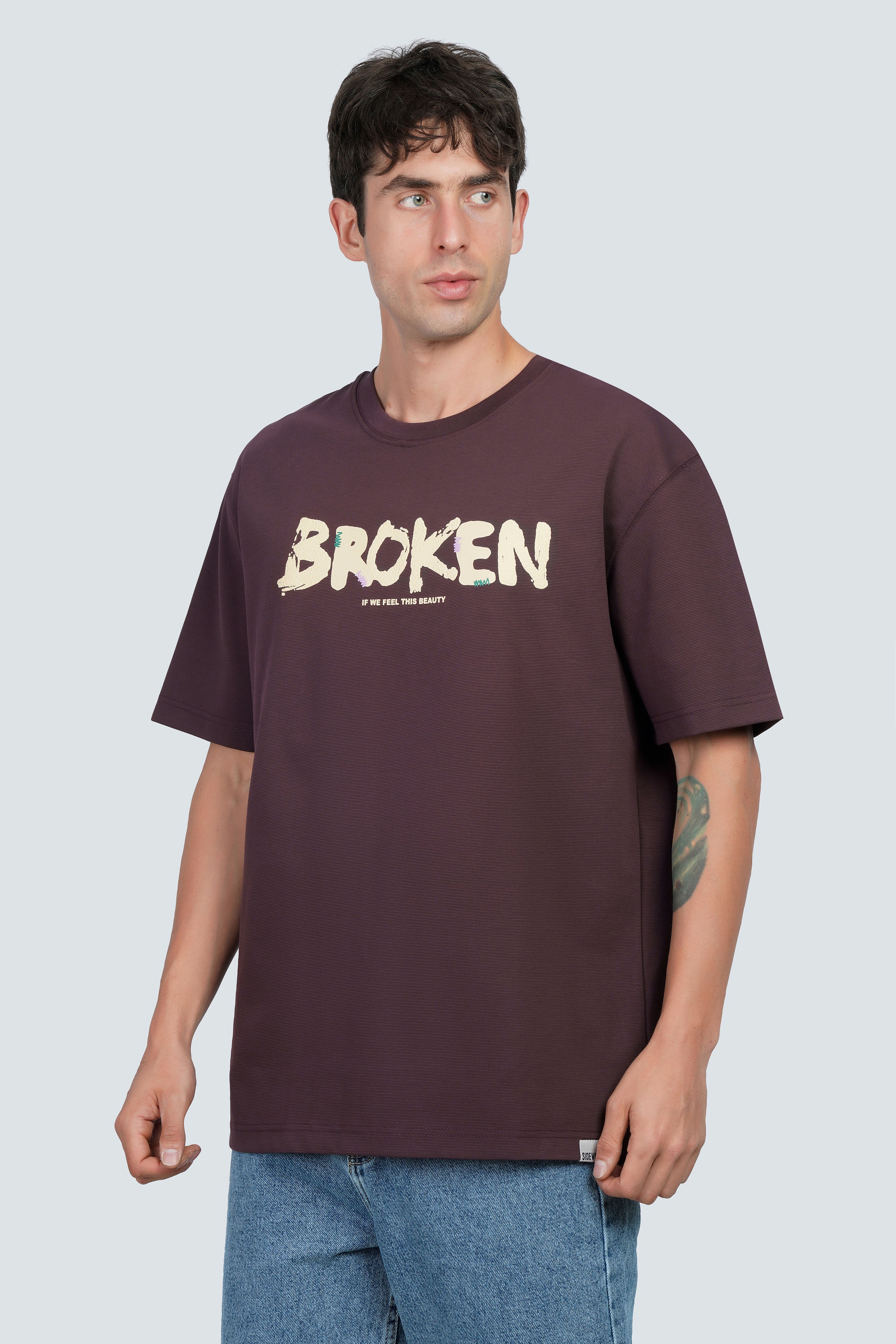 SIDEWIND Pigment Oversized Tee
