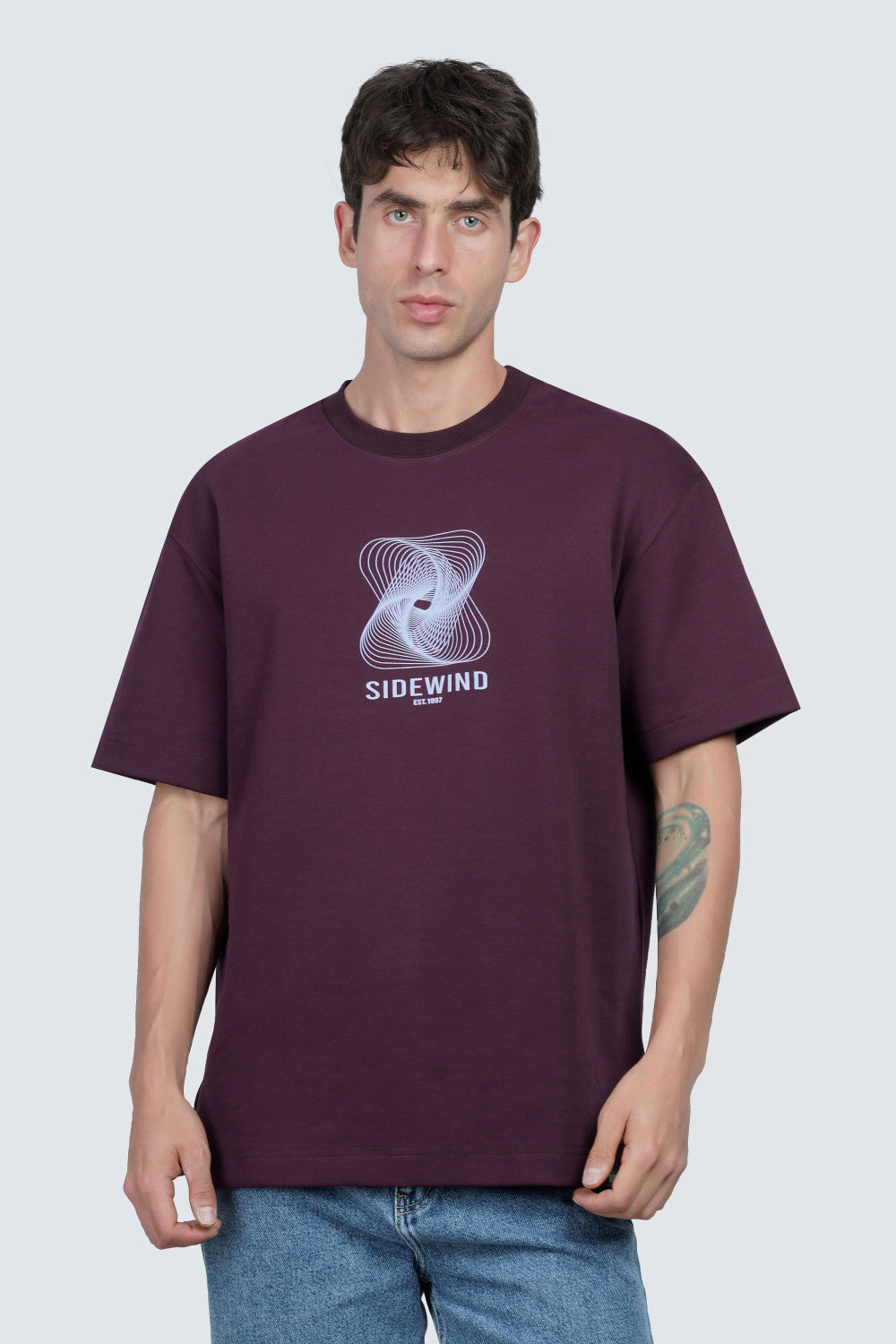 SIDEWIND Triple Play Oversized Tee