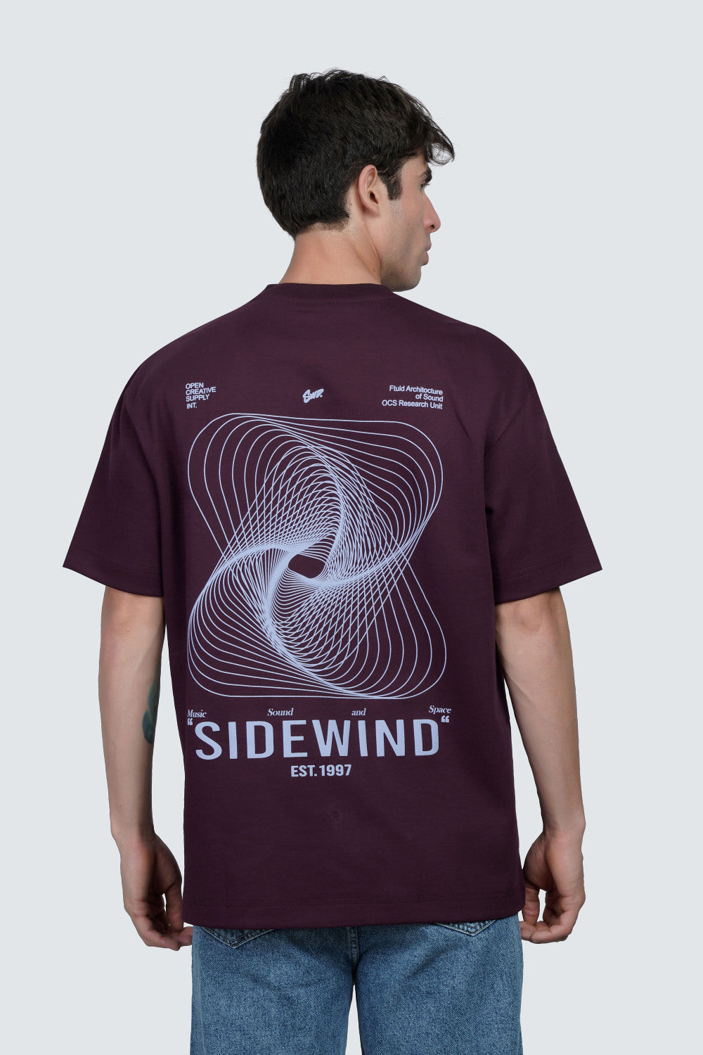 SIDEWIND Triple Play Oversized Tee