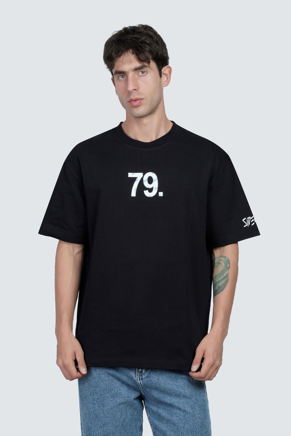 SIDEWIND Neutral Ground 79 Oversized Tee