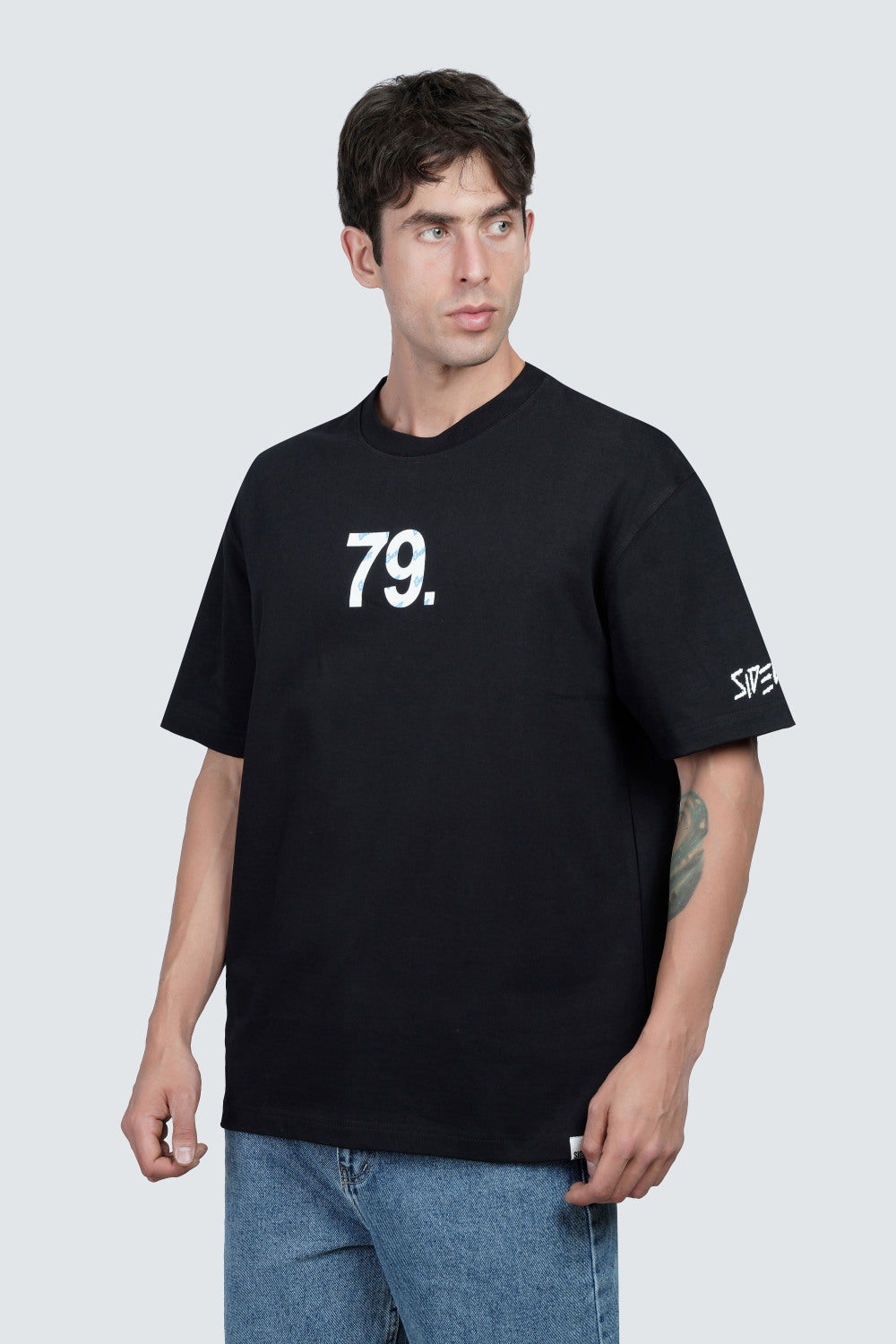 SIDEWIND Neutral Ground 79 Oversized Tee