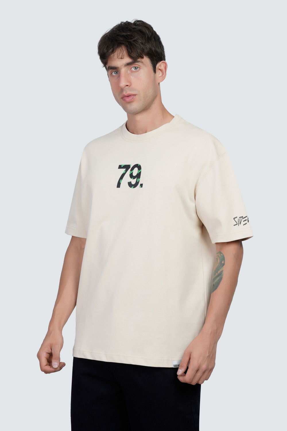 SIDEWIND Neutral Ground 79 Oversized Tee