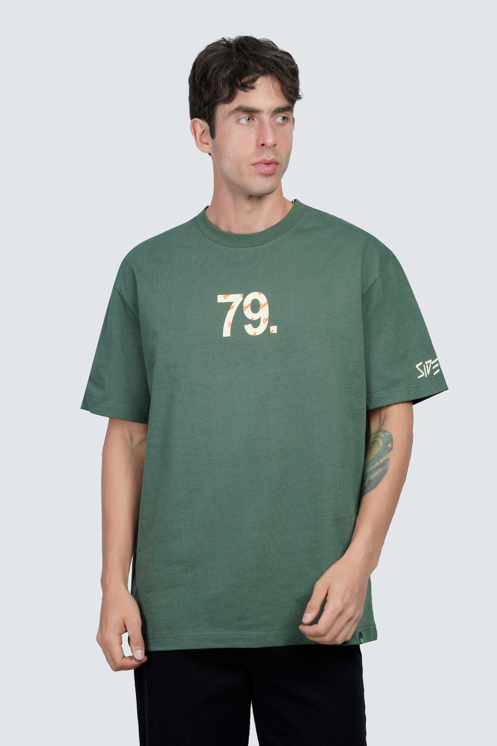 SIDEWIND Neutral Ground 79 Oversized Tee