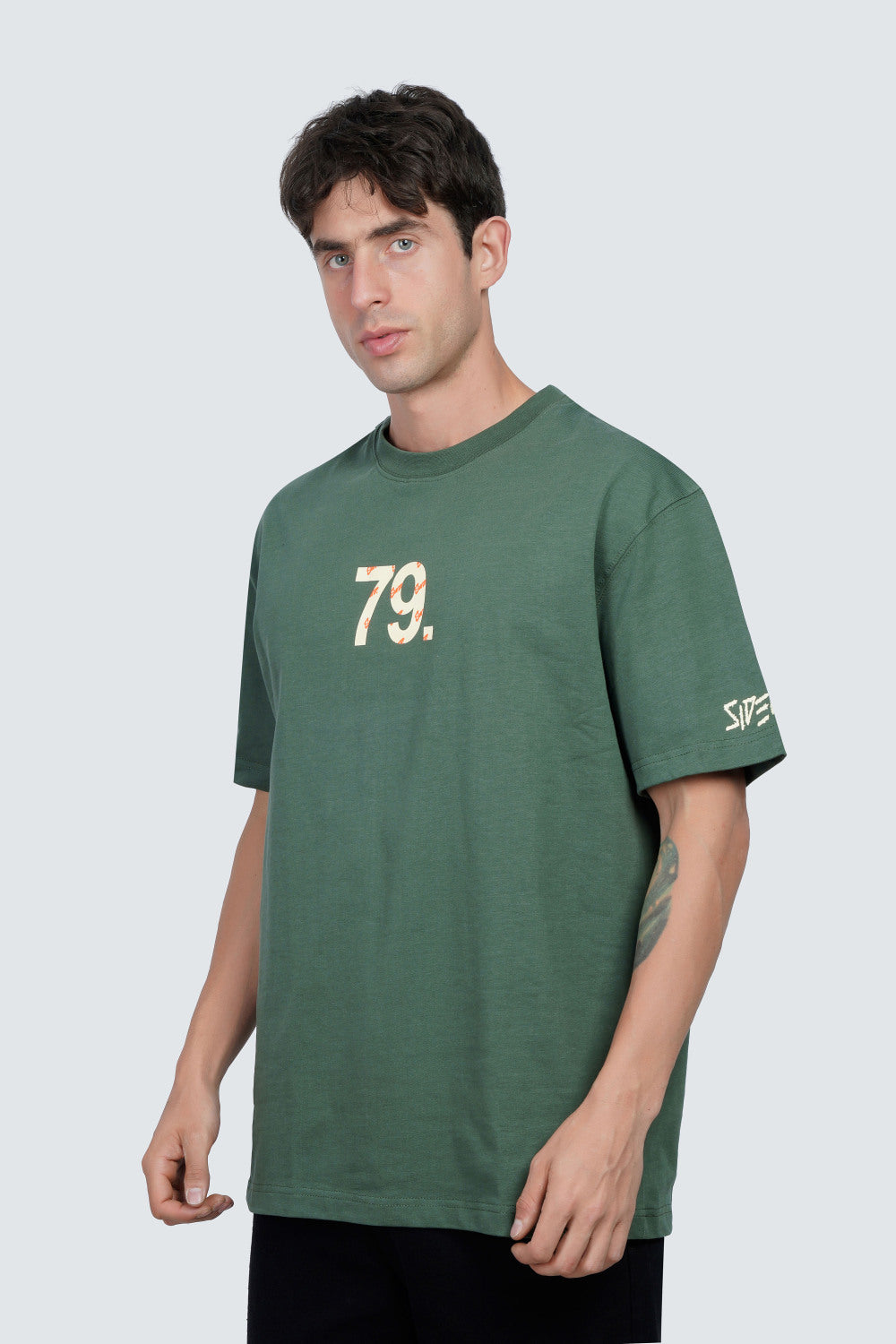 SIDEWIND Neutral Ground 79 Oversized Tee