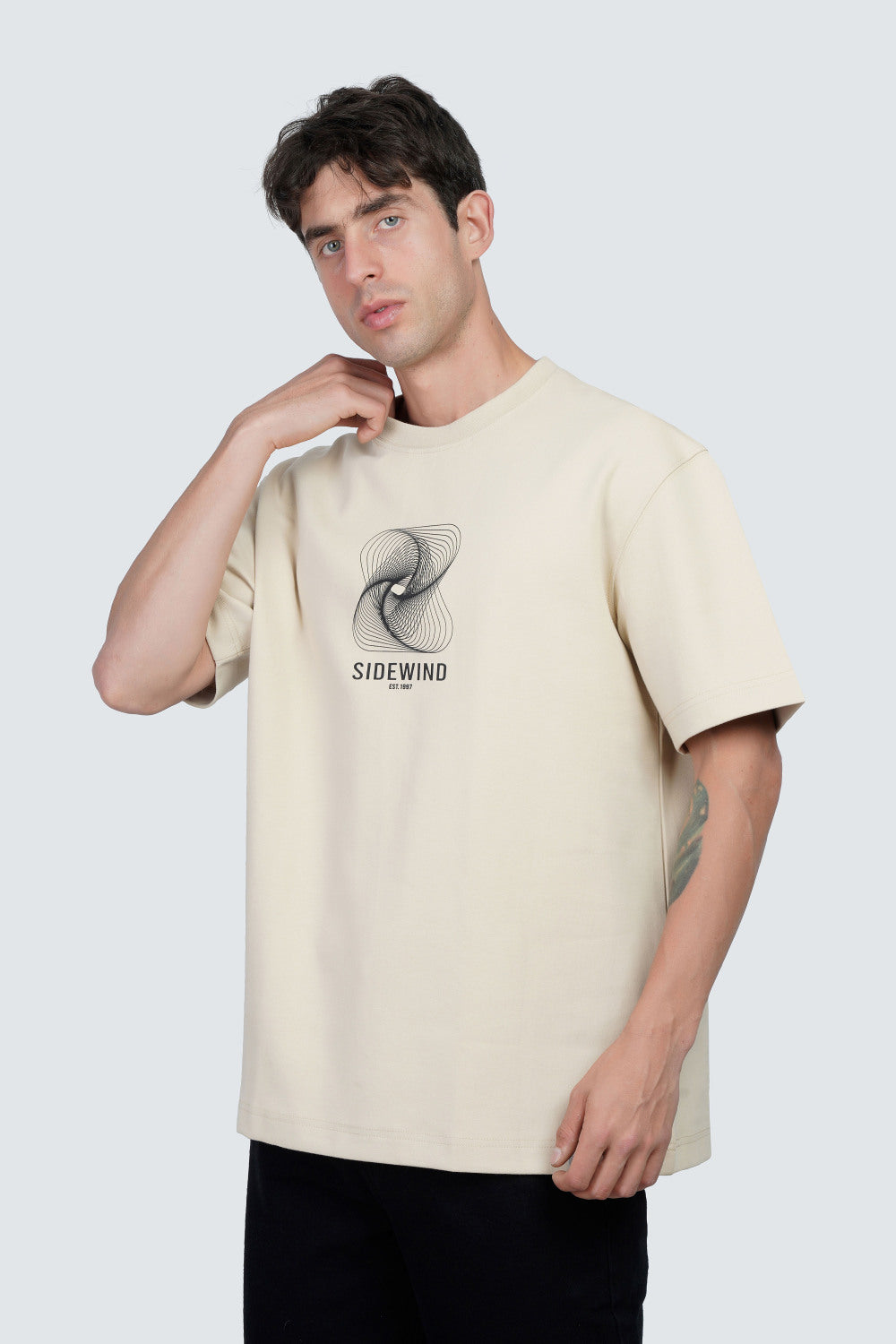 SIDEWIND Triple Play Oversized Tee