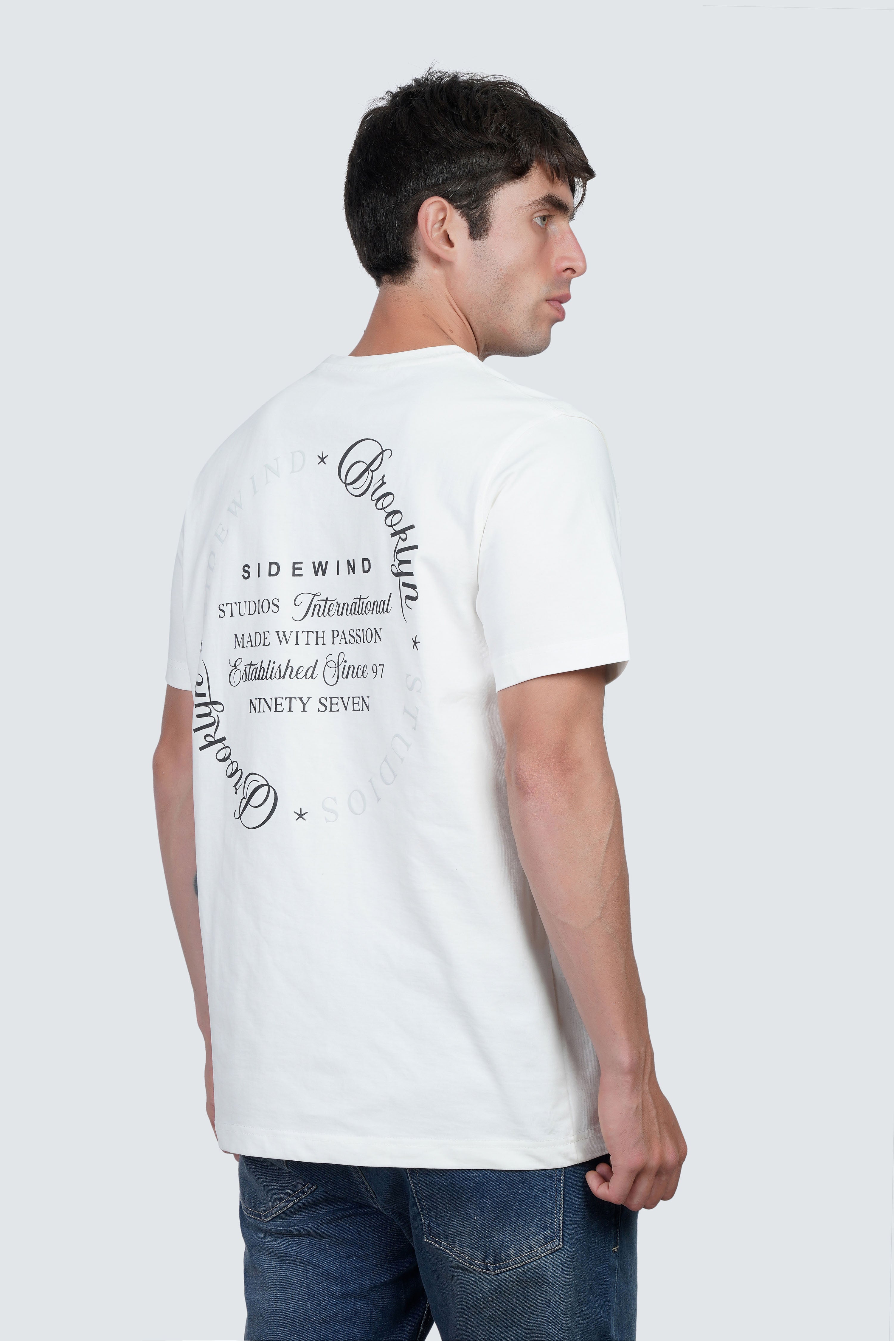 Sidewind Studios International Tee — Brooklyn '97