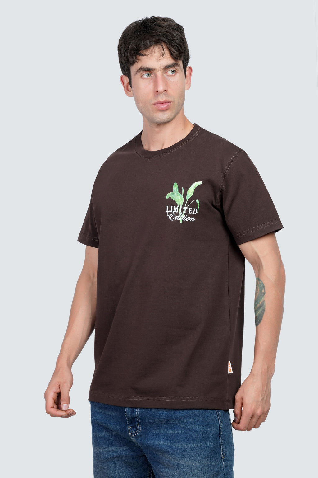SIDEWIND Earth Tone Oversized Tee