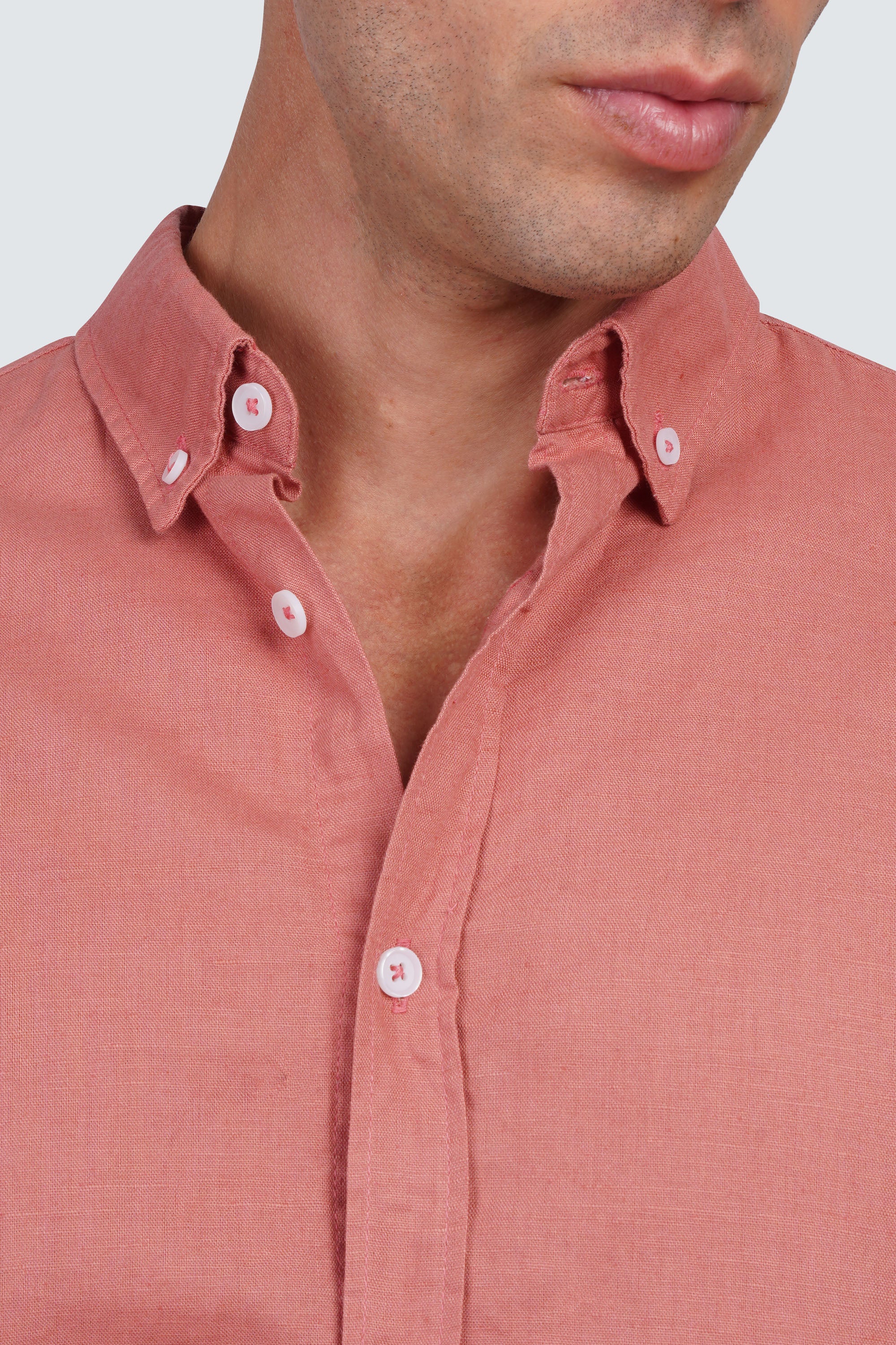 SIDEWIND Linen Short Sleeve Shirt