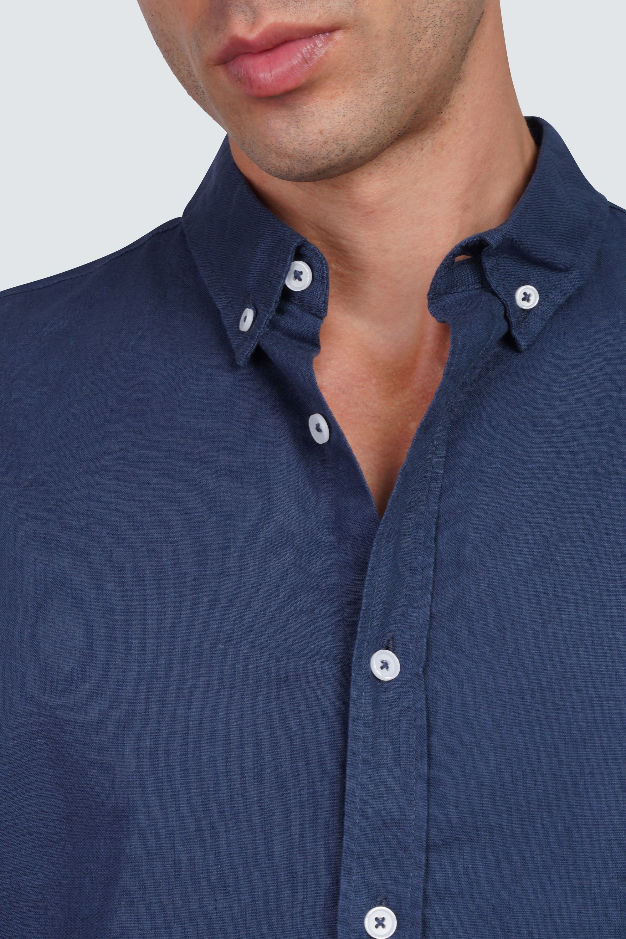 SIDEWIND Linen Short Sleeve Shirt