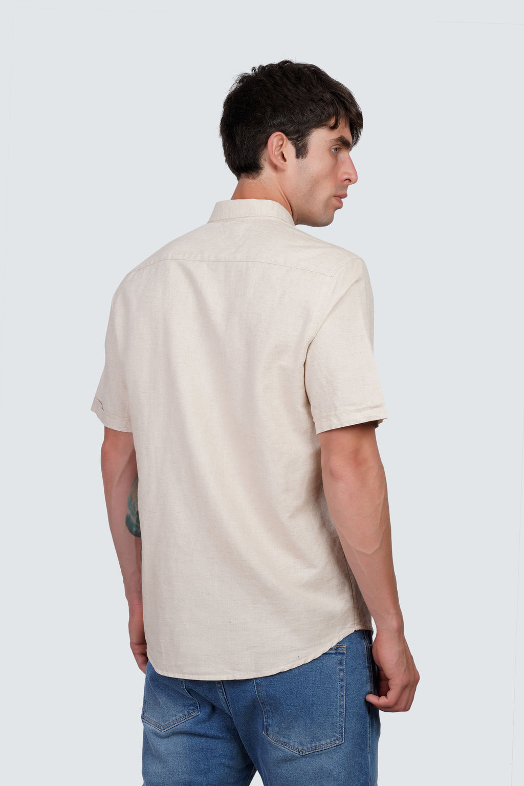 SIDEWIND Linen Short Sleeve Shirt