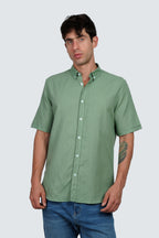 SIDEWIND Linen Short Sleeve Shirt