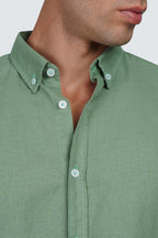 SIDEWIND Linen Short Sleeve Shirt