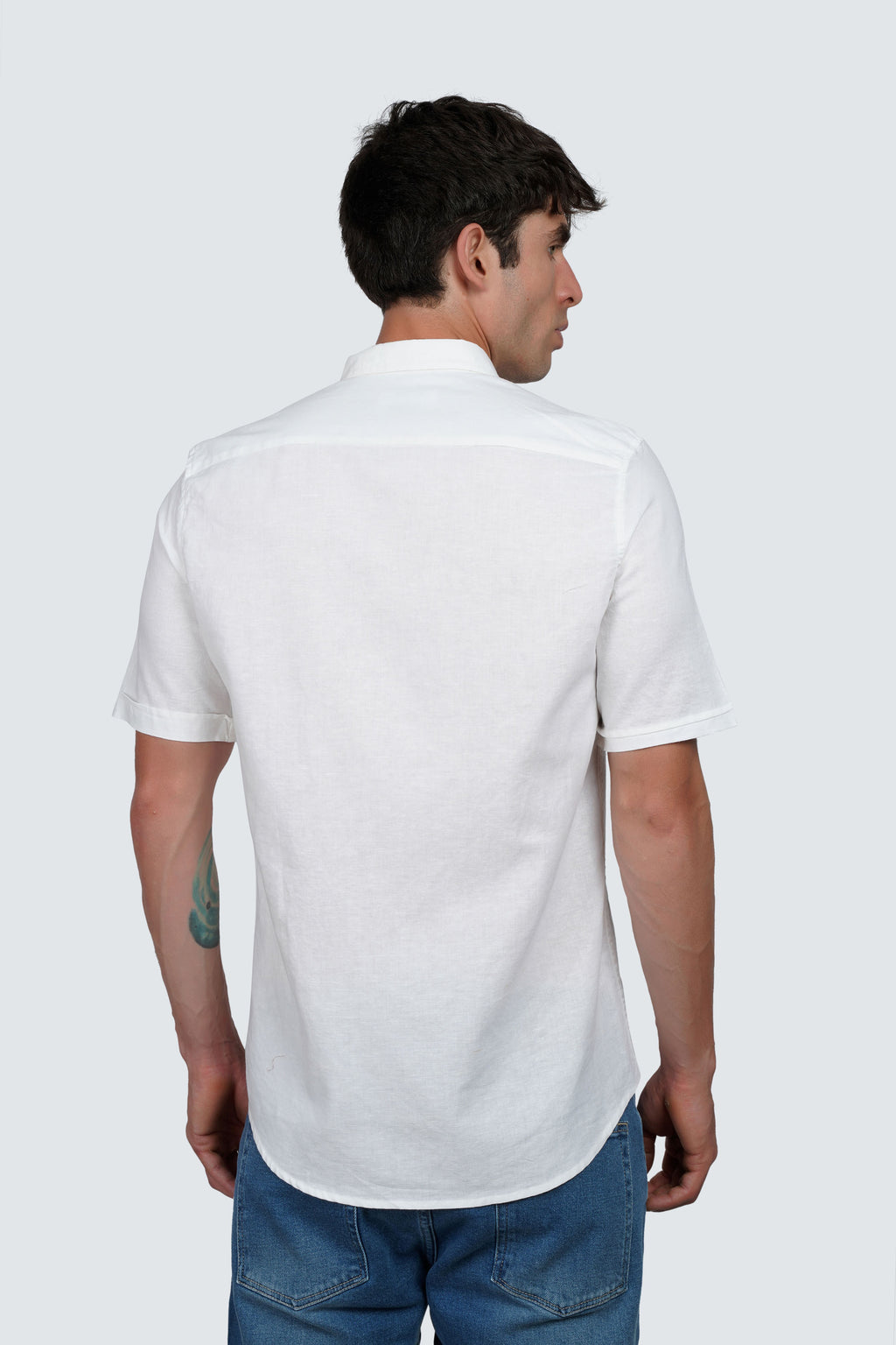 SIDEWIND Linen Short Sleeve Shirt