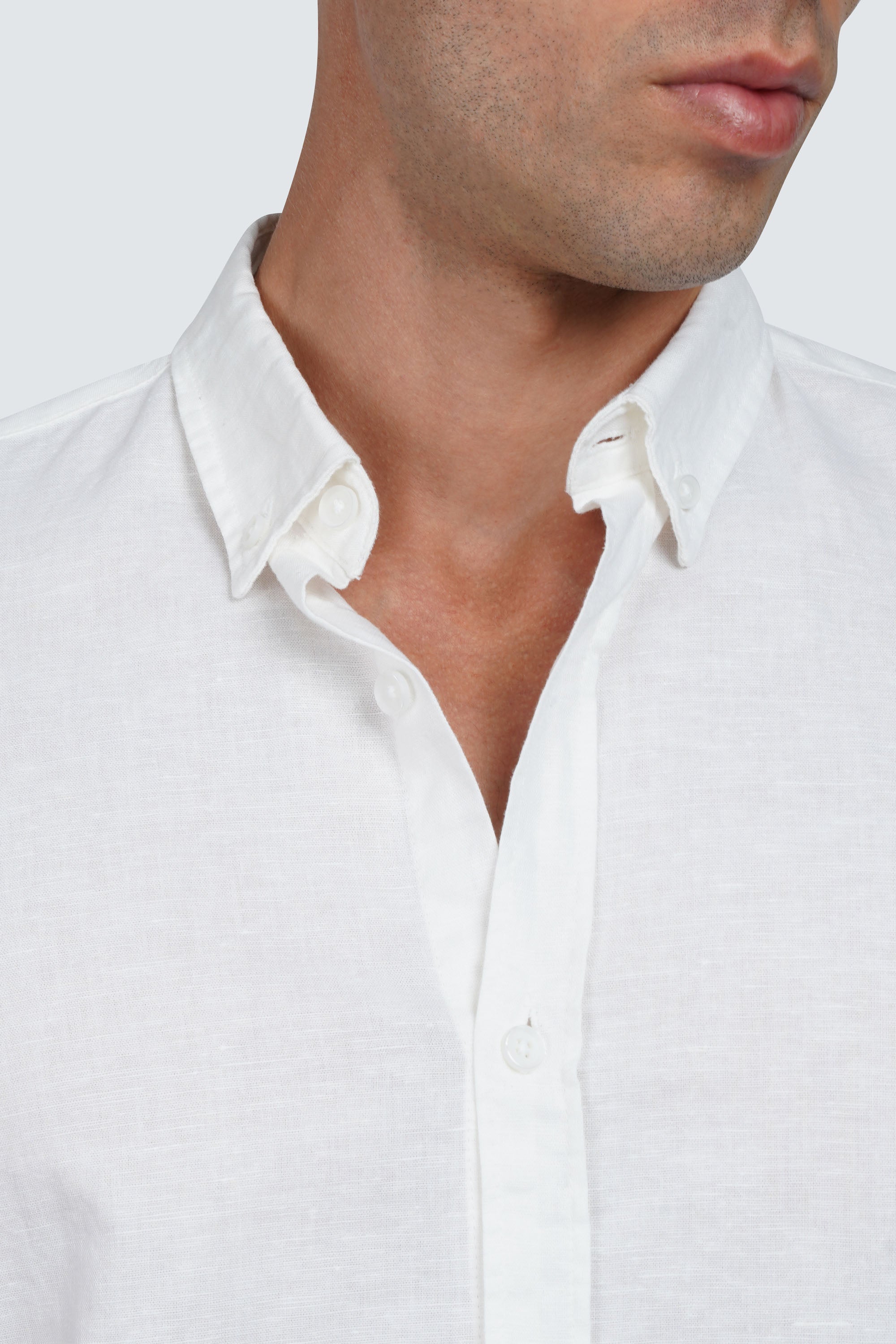 SIDEWIND Linen Short Sleeve Shirt