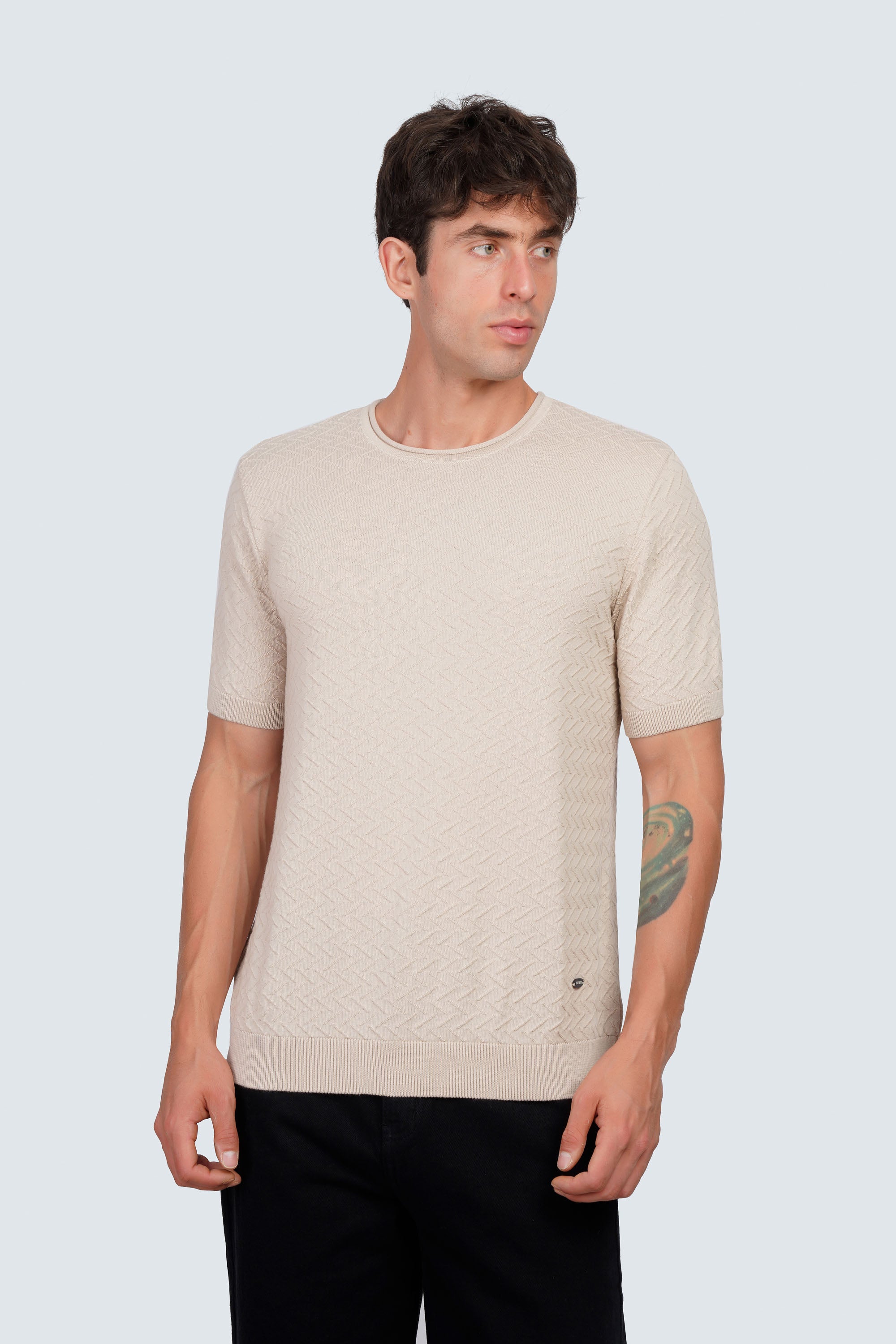 SIDEWIND Trico Knit Tee