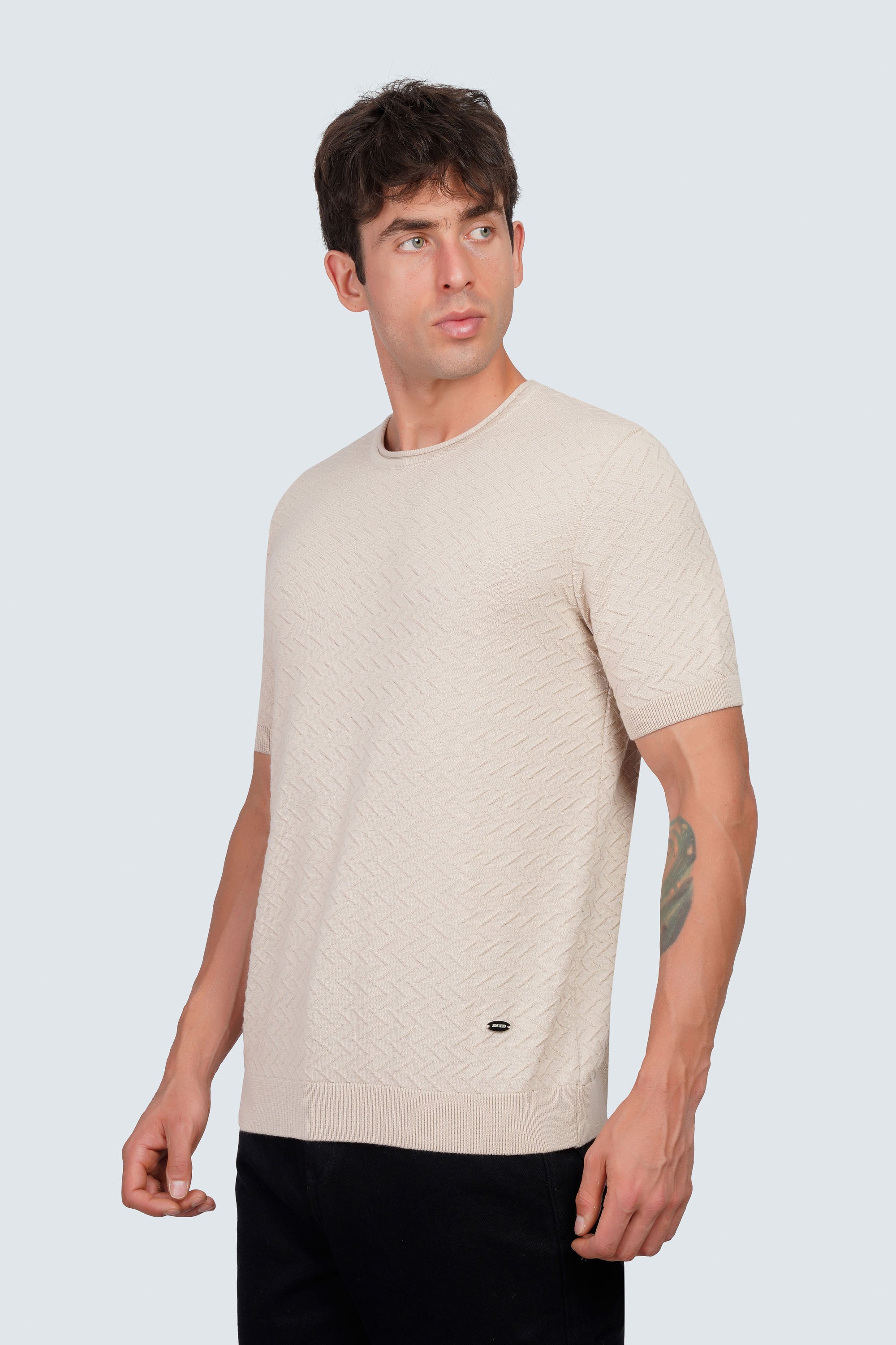 SIDEWIND Trico Knit Tee