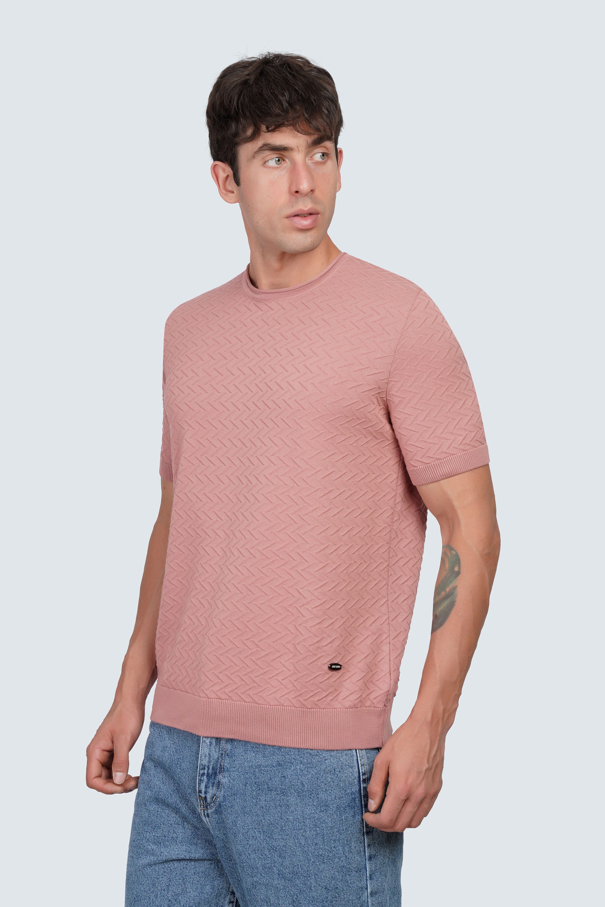 SIDEWIND Trico Knit Tee