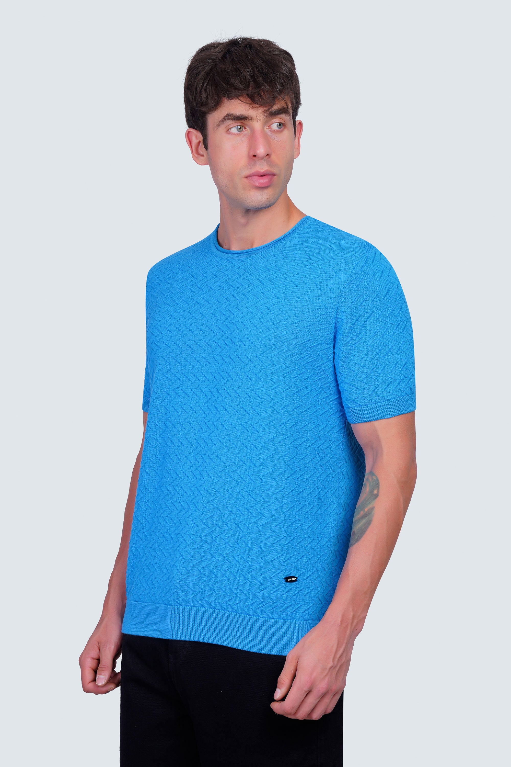 SIDEWIND Trico Knit Tee