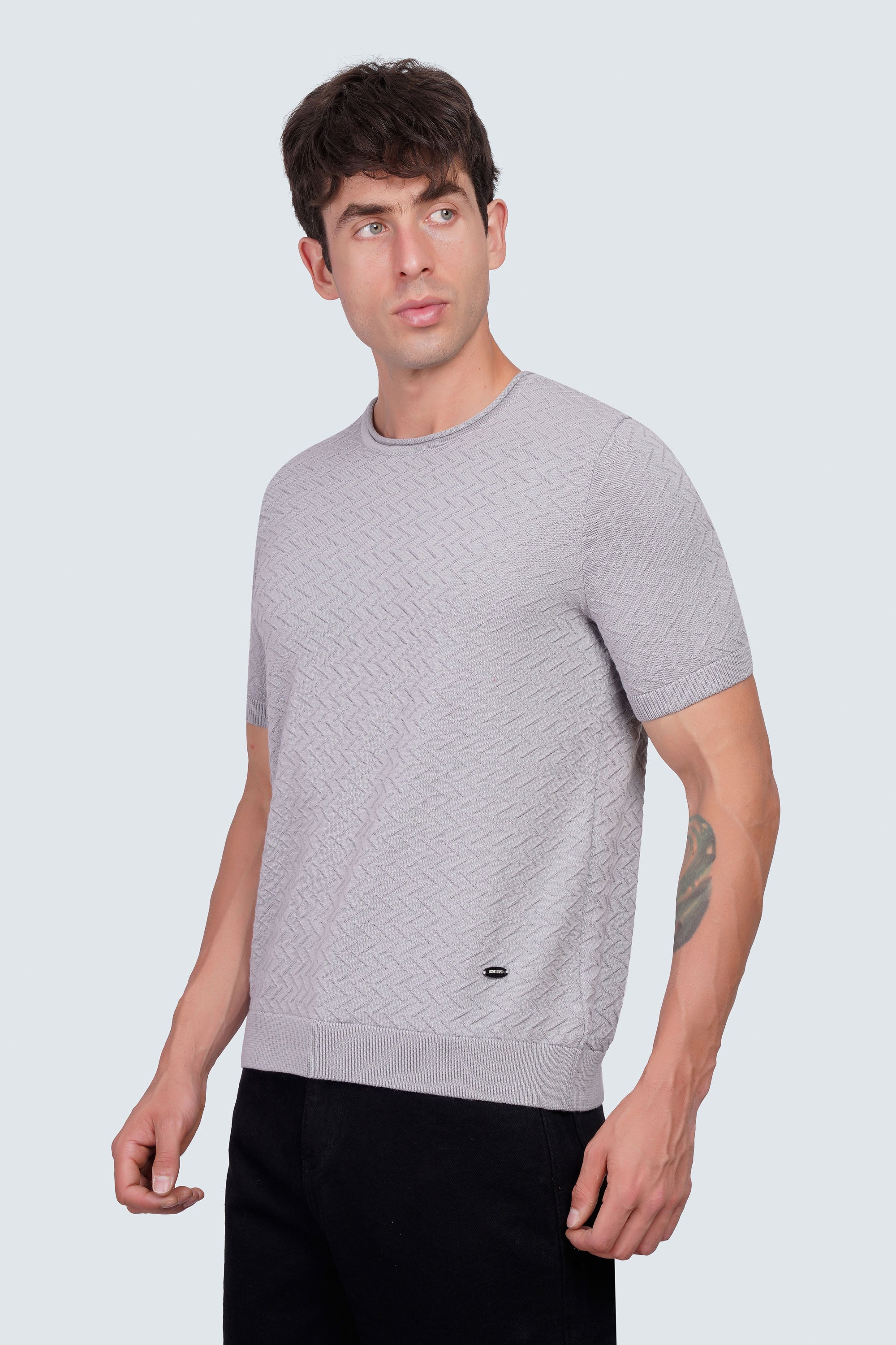 SIDEWIND Trico Knit Tee