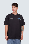 SIDEWIND Text Back Oversized Tee