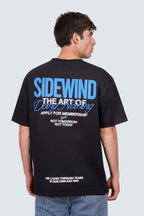 SIDEWIND Text Back Oversized Tee
