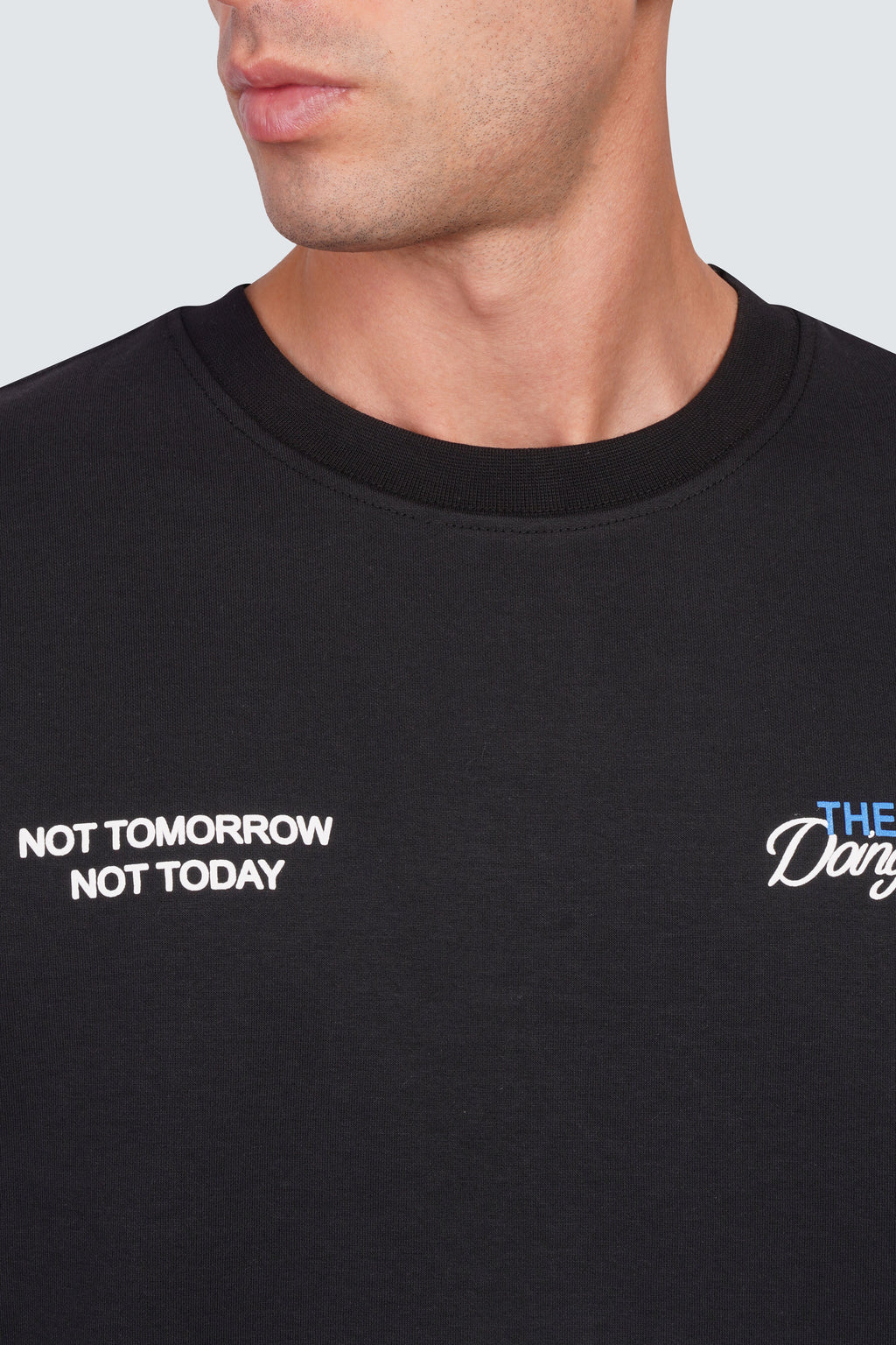 SIDEWIND Text Back Oversized Tee