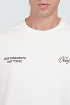 SIDEWIND Text Back Oversized Tee