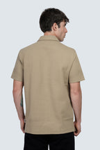 SIDEWIND Zip Polo Tee