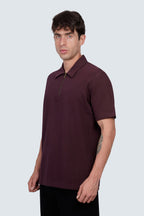 SIDEWIND Zip Polo Tee