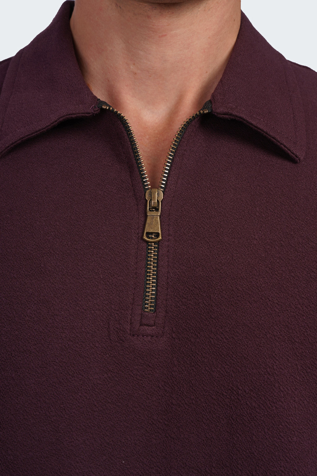 SIDEWIND Zip Polo Tee