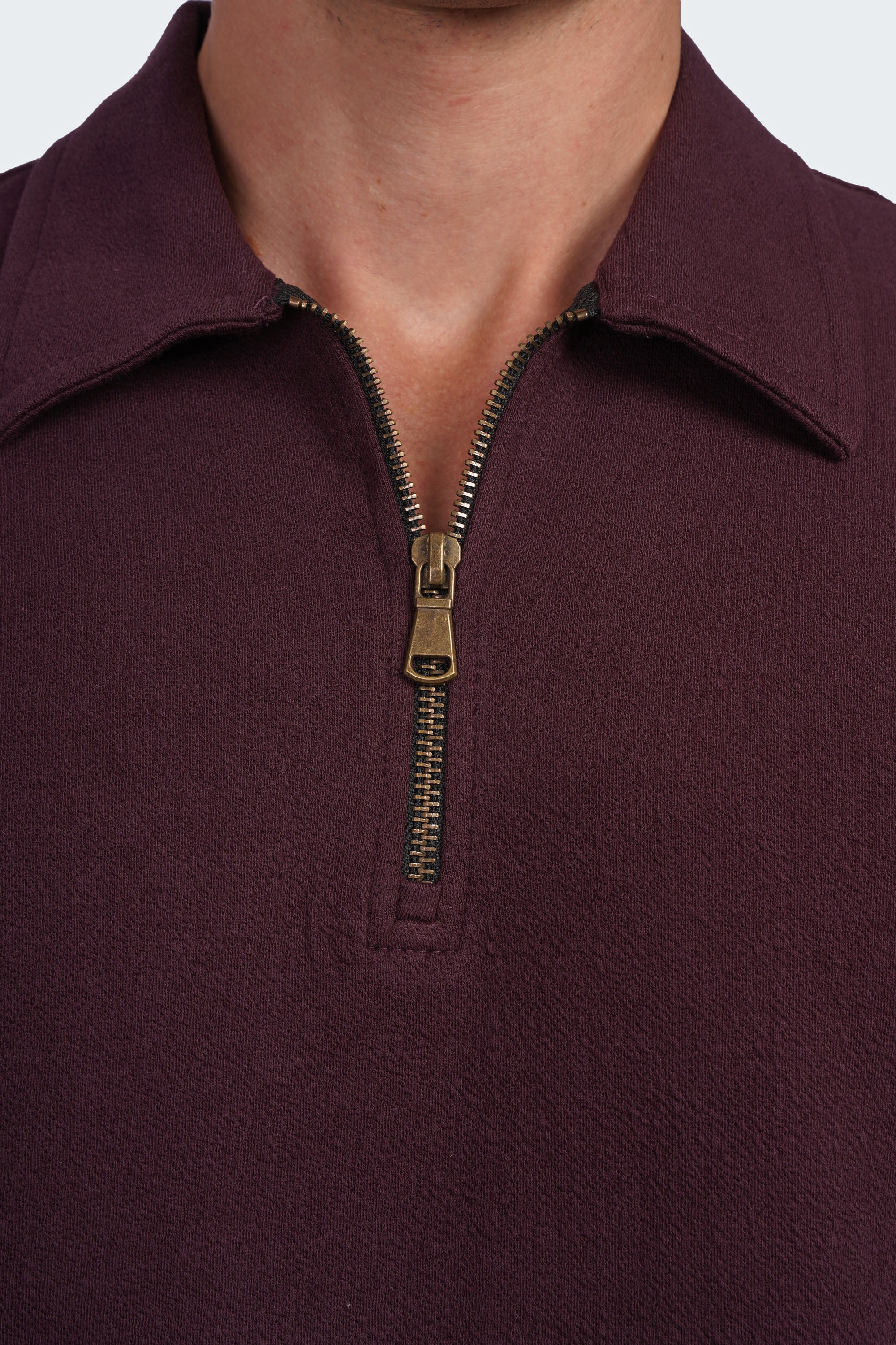 SIDEWIND Zip Polo Tee