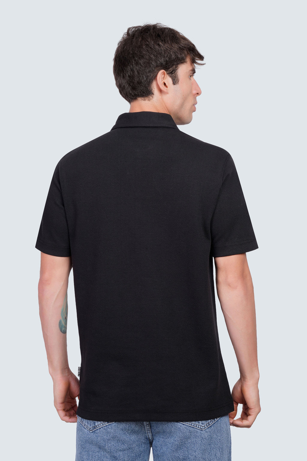 SIDEWIND Zip Polo Tee