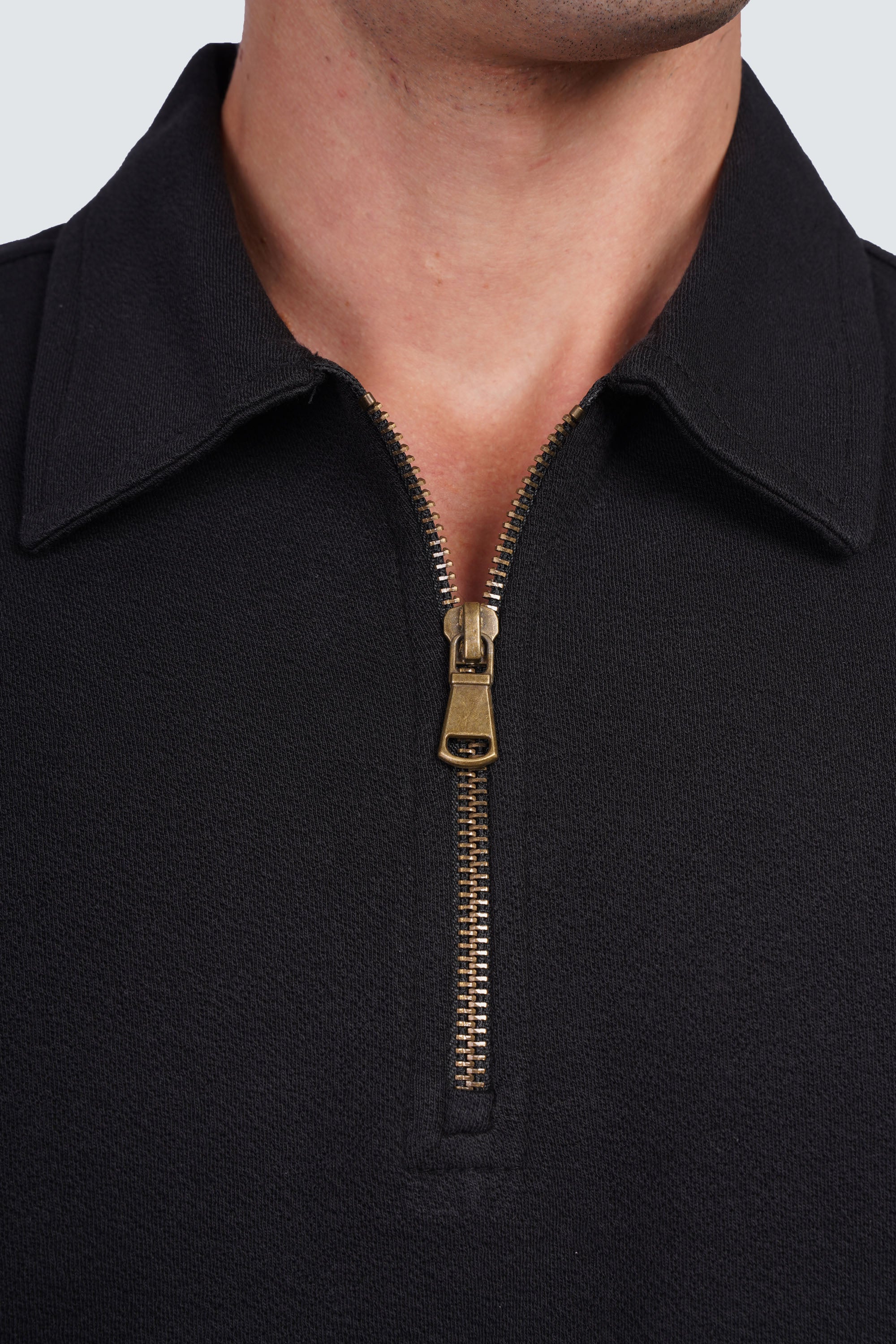 SIDEWIND Zip Polo Tee