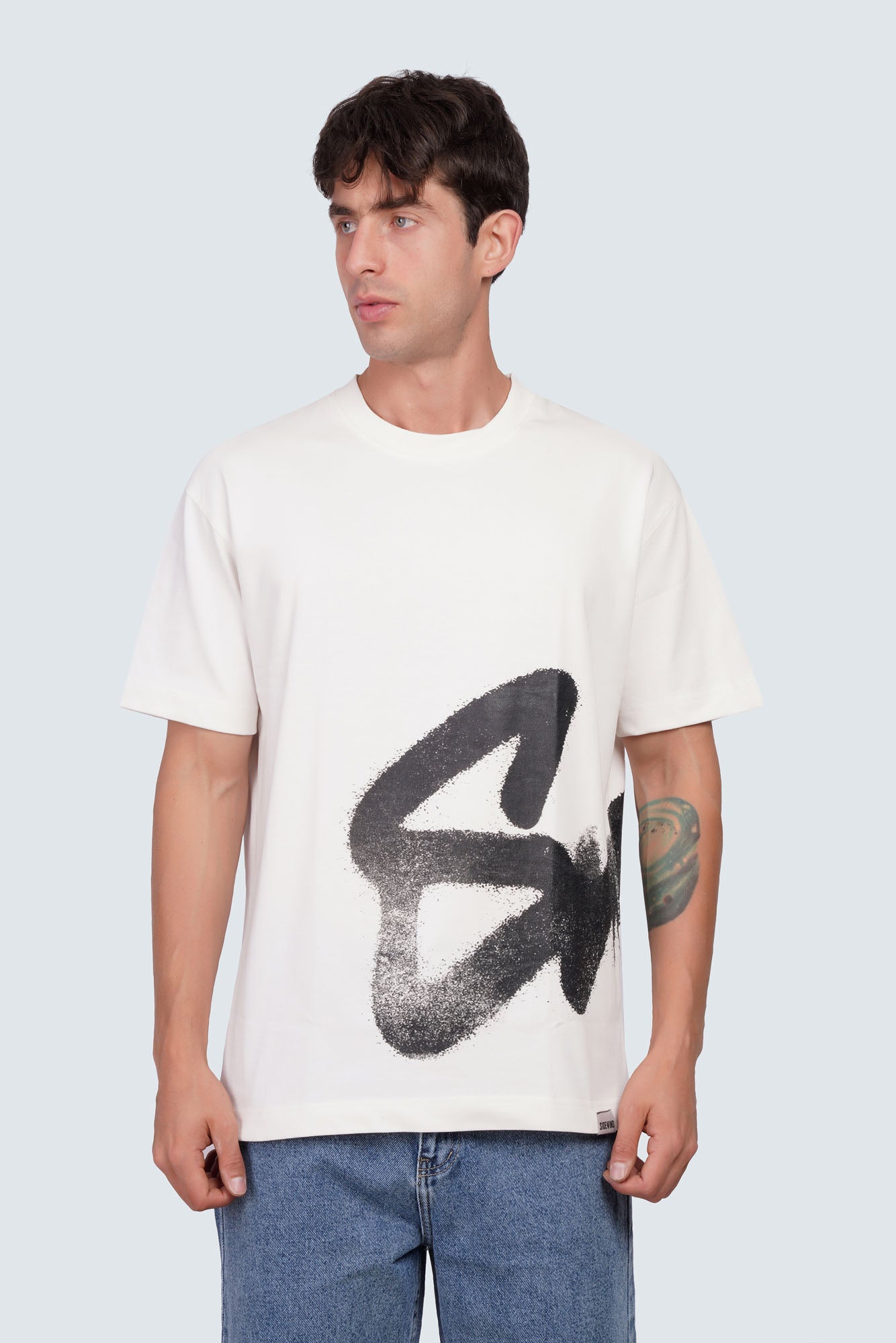 SIDEWIND Raw Oversized Tee