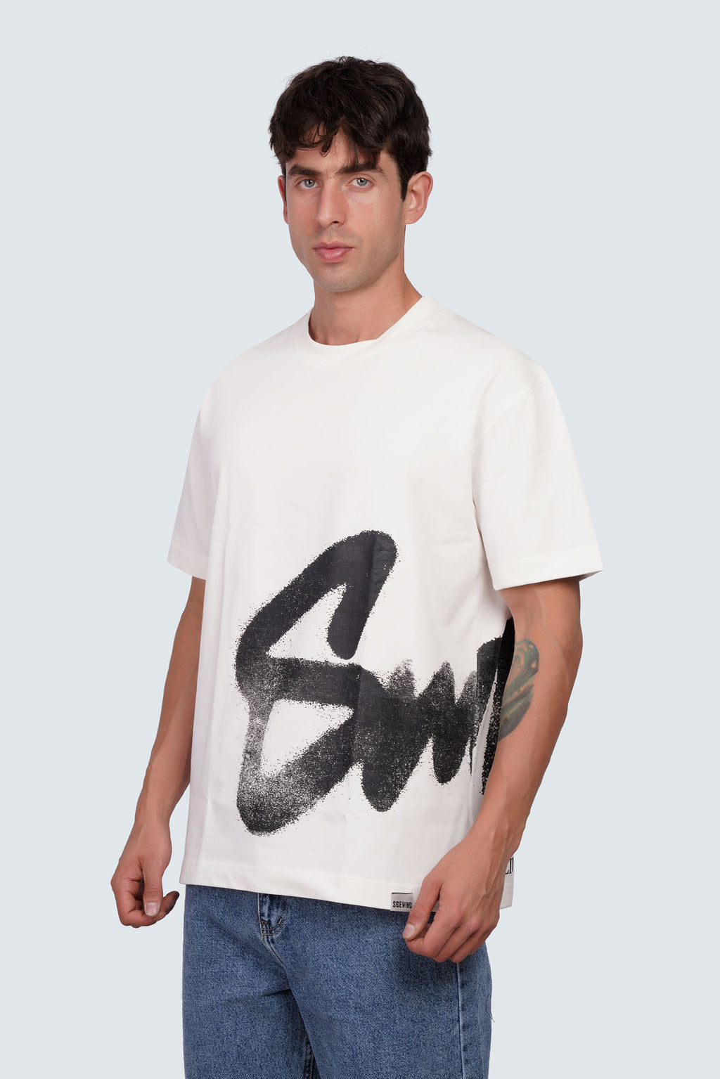 SIDEWIND Raw Oversized Tee