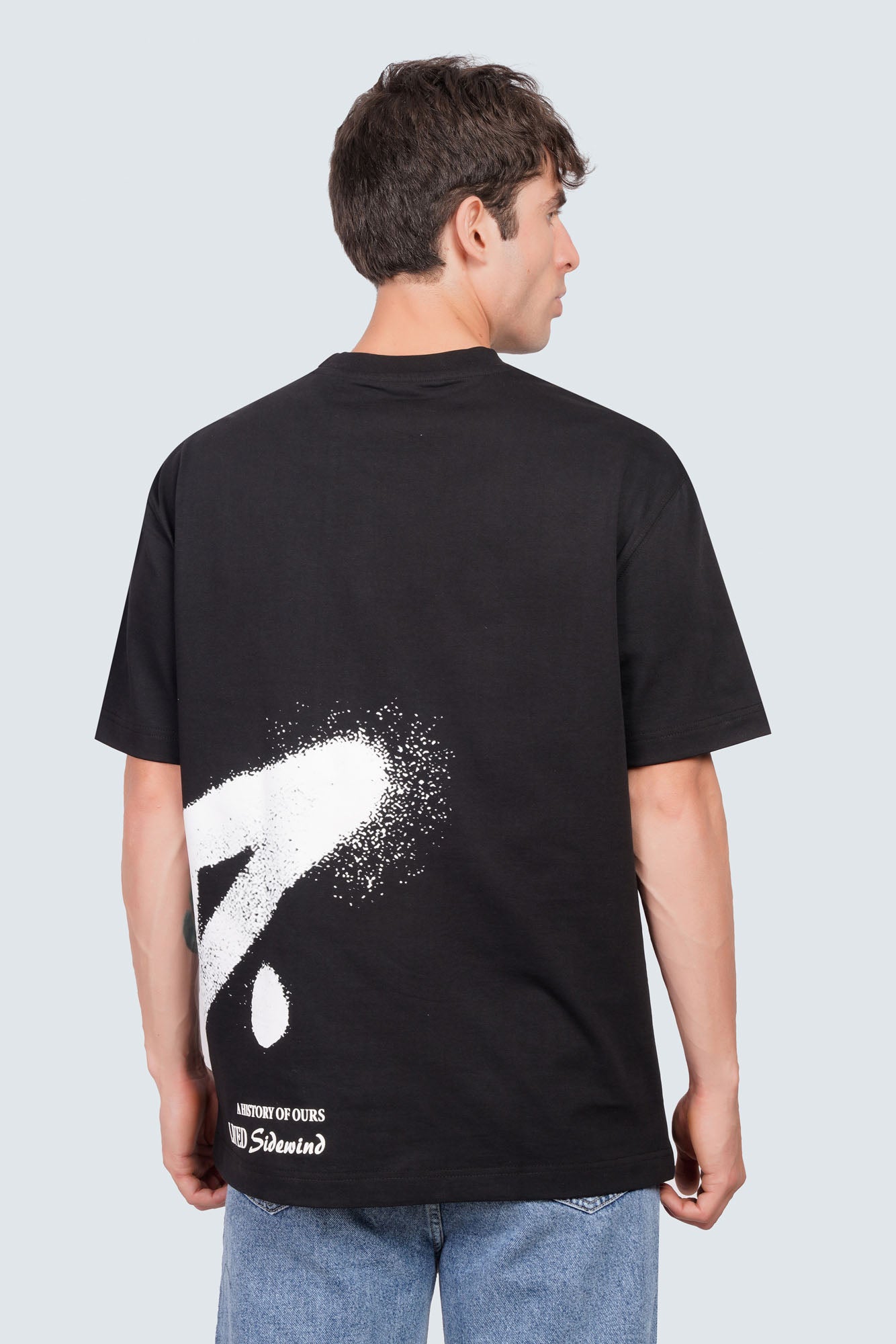 SIDEWIND Raw Oversized Tee – Men's Oversized T-Shirt