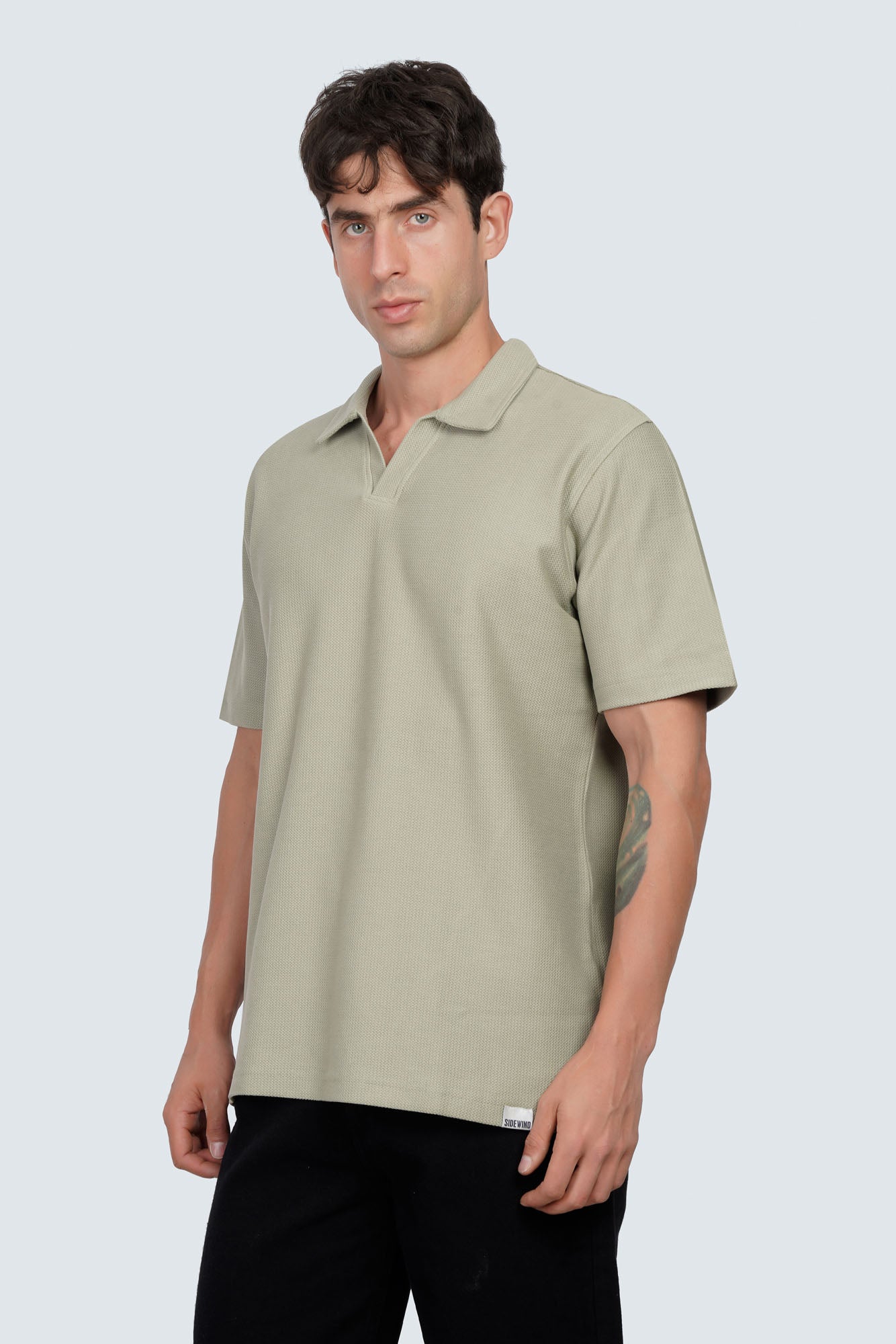 SIDEWIND Textured Polo