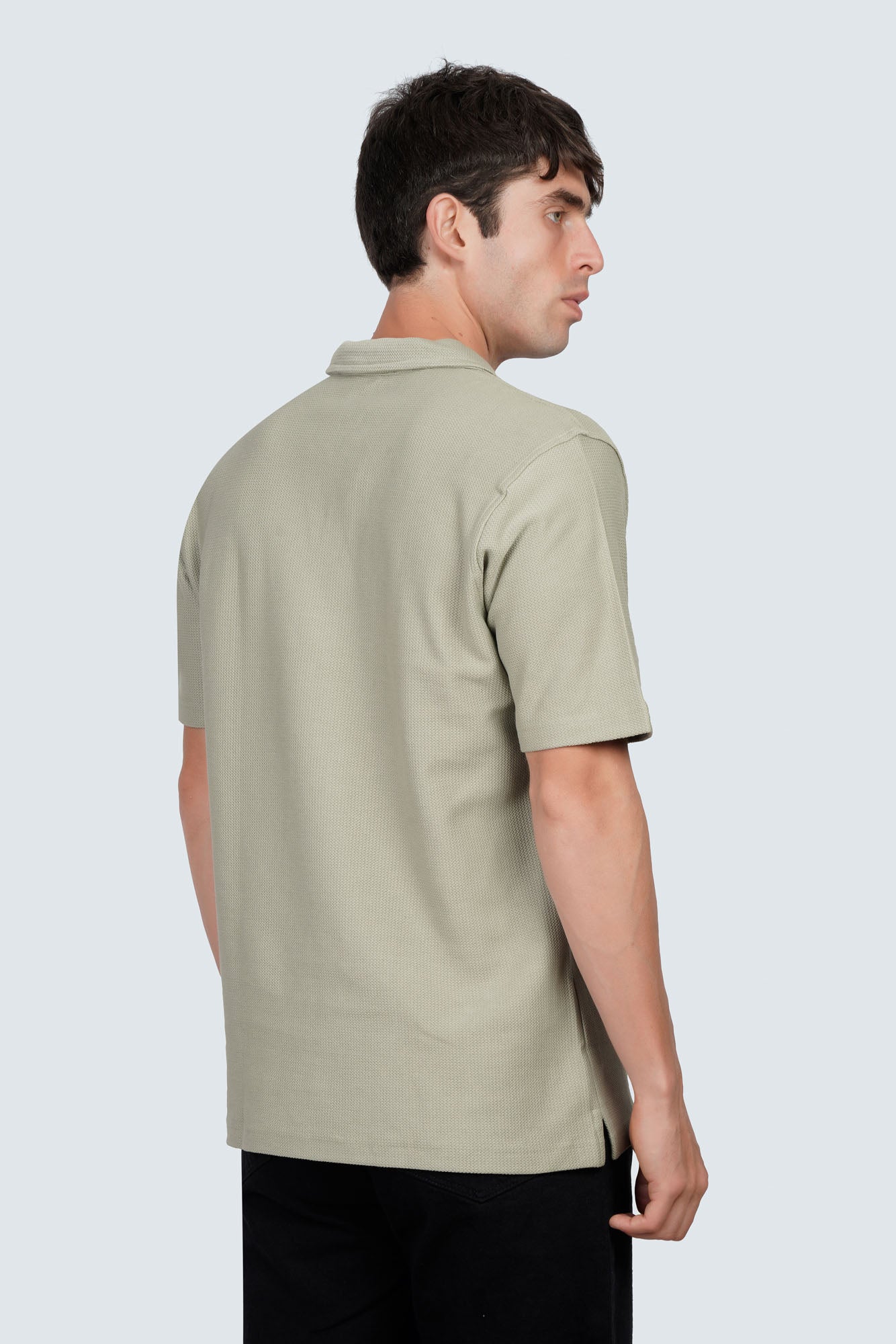 SIDEWIND Textured Polo