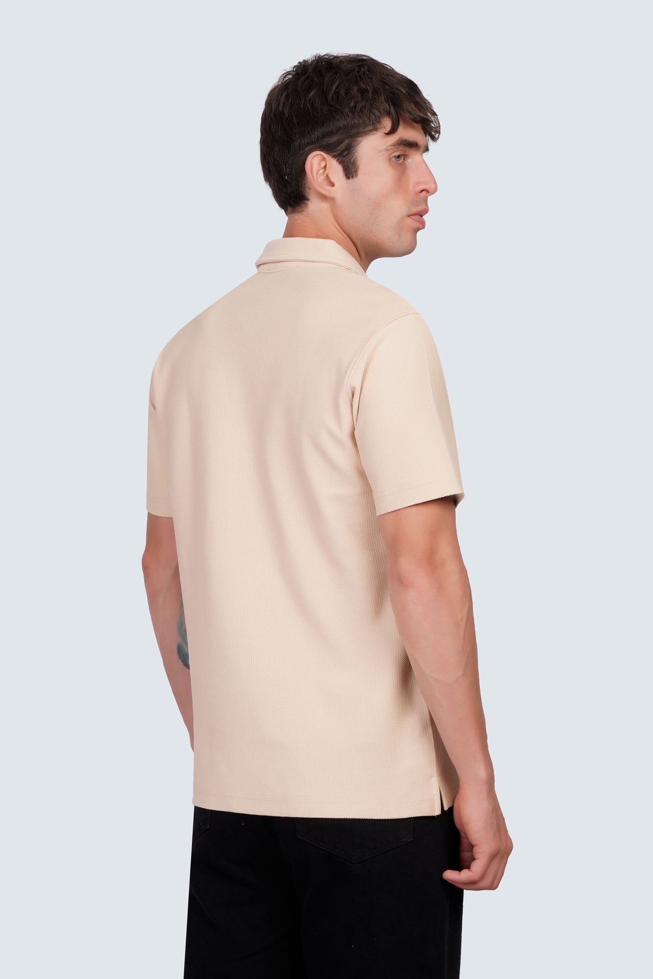SIDEWIND Textured Polo