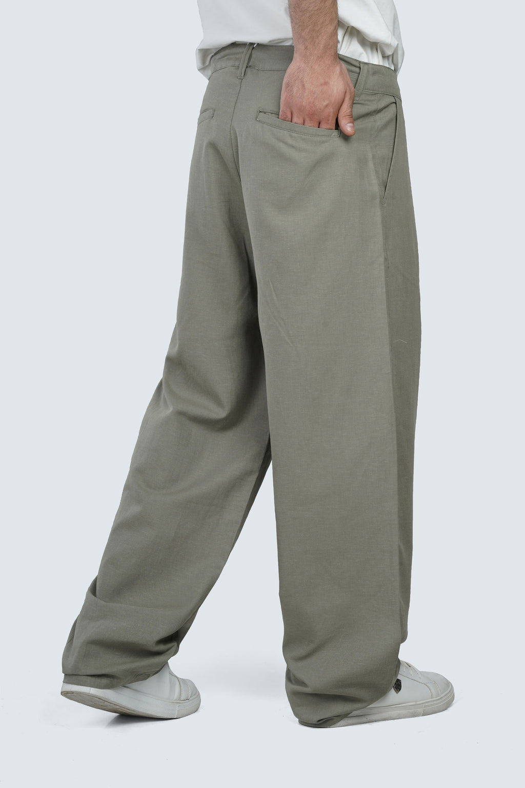 Linen relaxed Pants