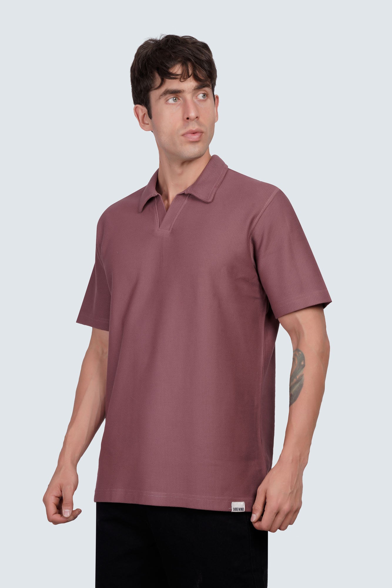 SIDEWIND Textured Polo