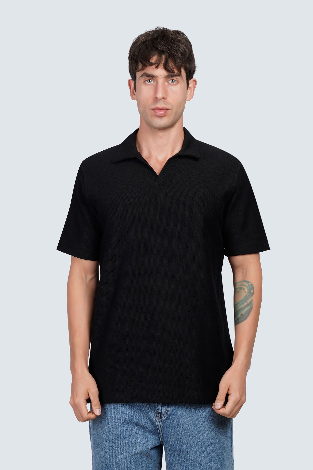 SIDEWIND Textured Polo