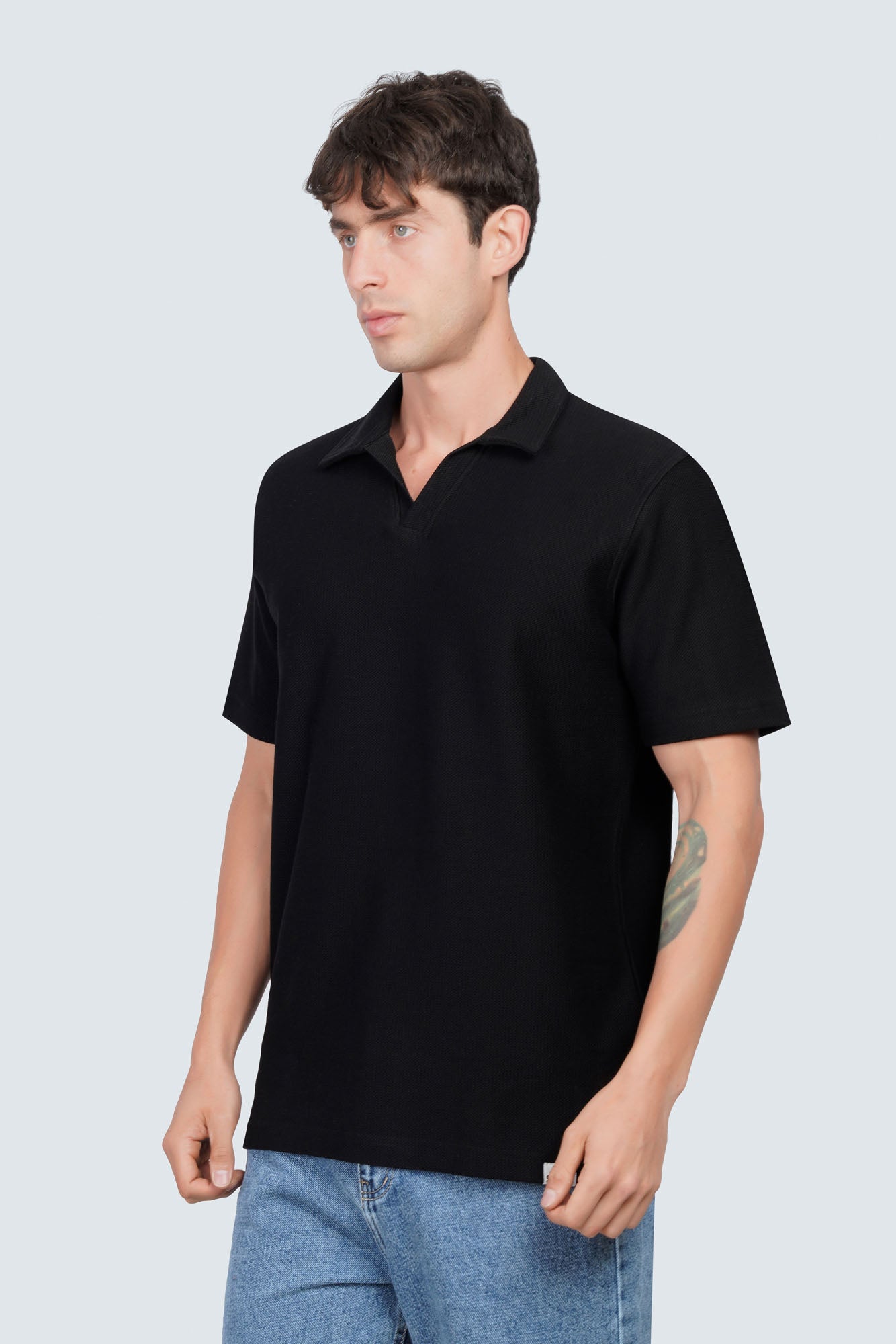 SIDEWIND Textured Polo