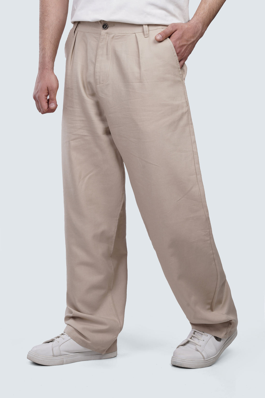 Linen relaxed Pants