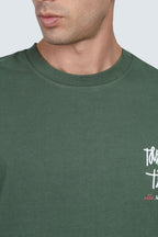 SIDEWIND Sayed Printed Crew Tee
